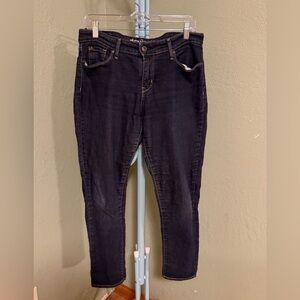 Dark Blue Women's Denizen Jeans from Levi. Size 12